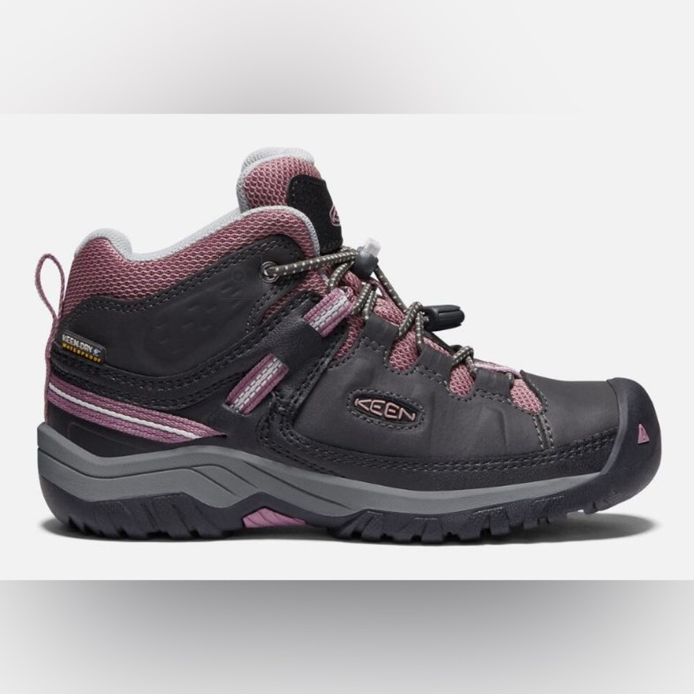 Keen Kids' Waterproof Boots - Navy and Pink